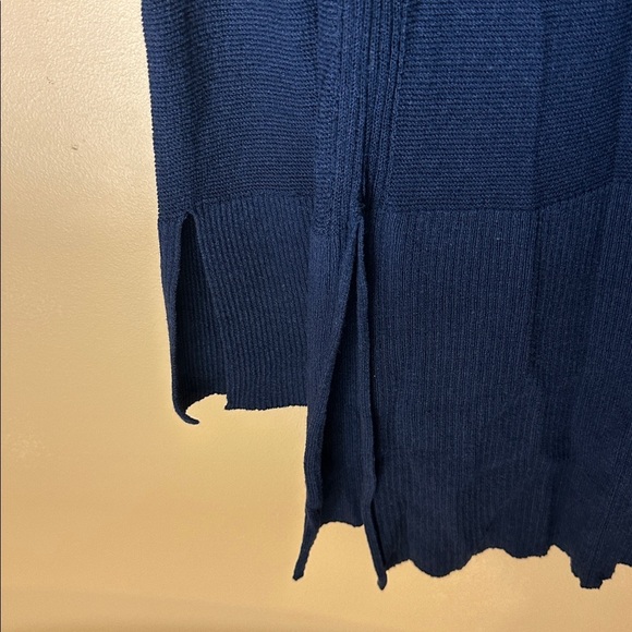 Free People Deep Blue Knit Top - Picture 5 of 5